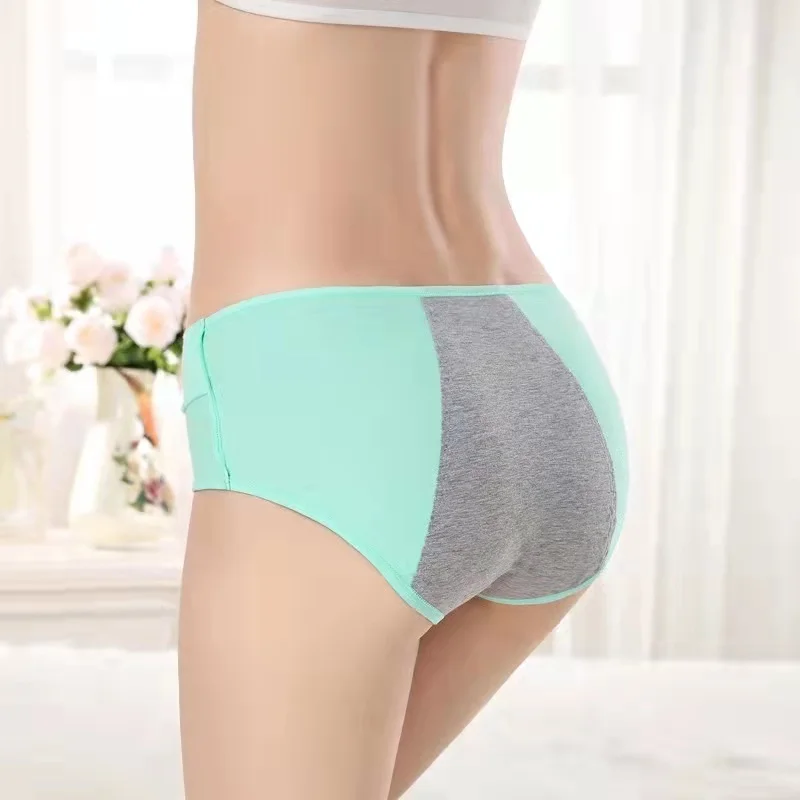 Wholesale Leak Proof Menstrual Panties Physiological Pants Women Underwear Period Cotton Waterproof  Briefs