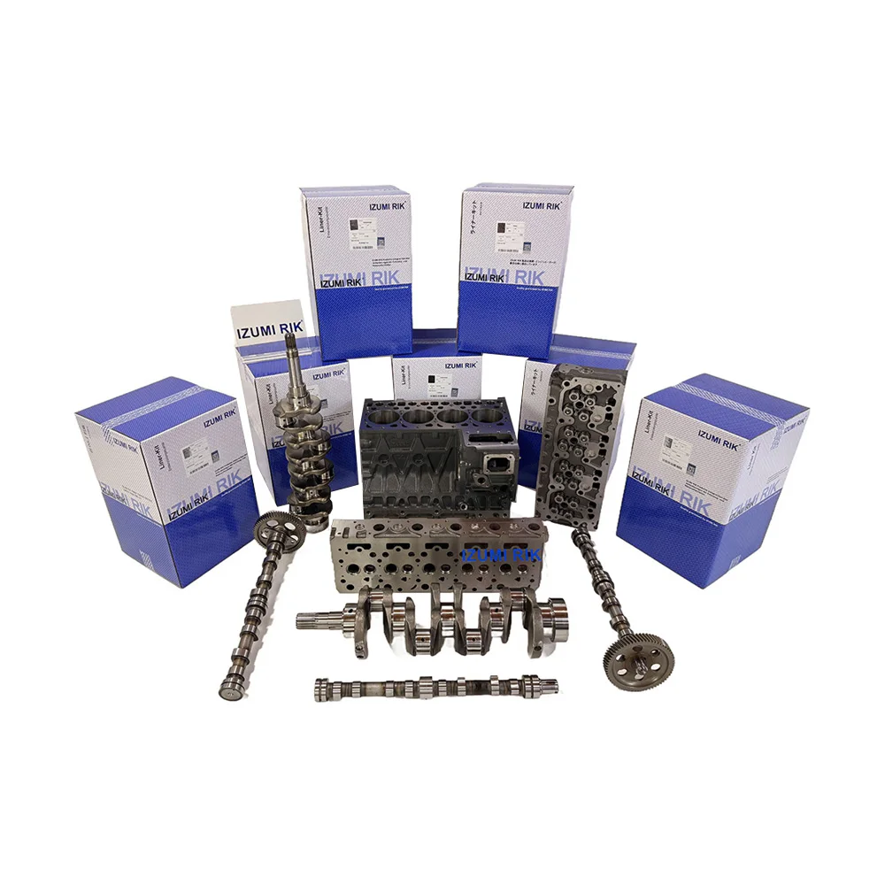 IZUMI RIK S100 S175 S205 Cylinder Block Assembly Series for Bobcat Diesel Engine Parts