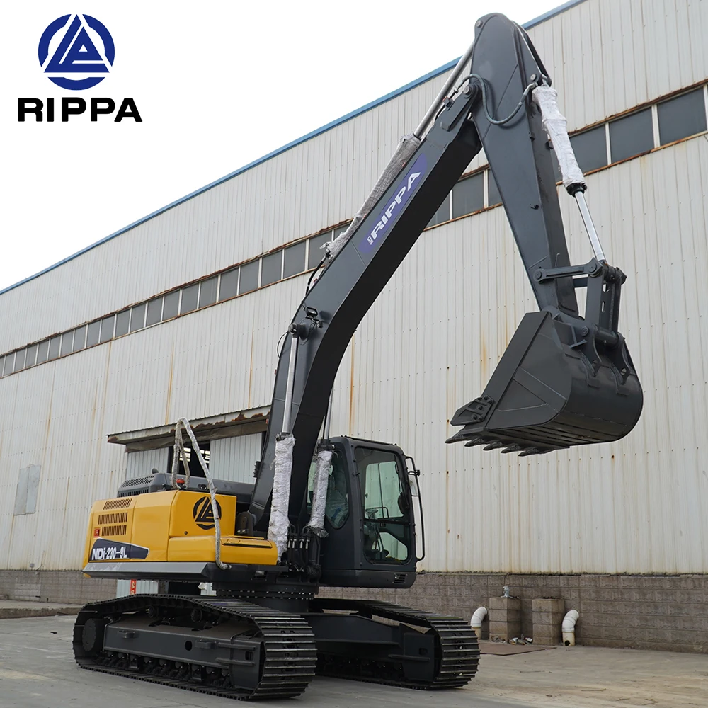 Rippa Strong Power Industrial Big Digger 20 Ton Large Excavator Machinery With Imported Premium Engine
