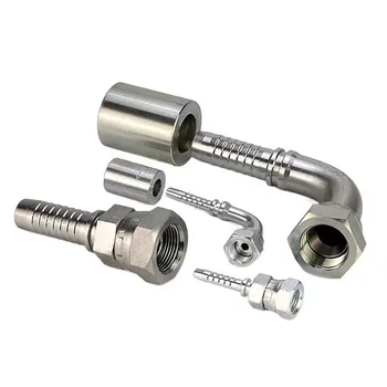 Quality Certification Straight Hydraulic Equipment Hose Fittings Connector for Fastening Steel Wire Hose