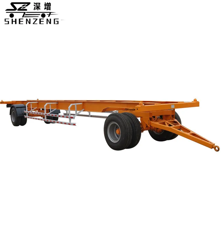 Truck Trailer Use 2 Axle Container Trailer Chassis for Sale
