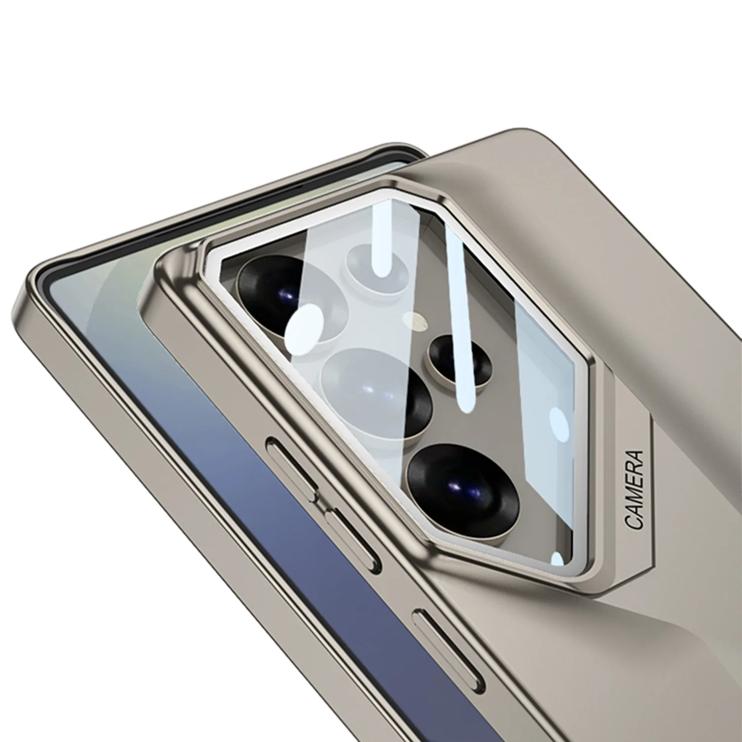 Factory Wholesale New Matte PC Skin Feel Ultra-fast Knife Edge Invisible Stand Phone case for Samsung S25 S24 S23 ultra
