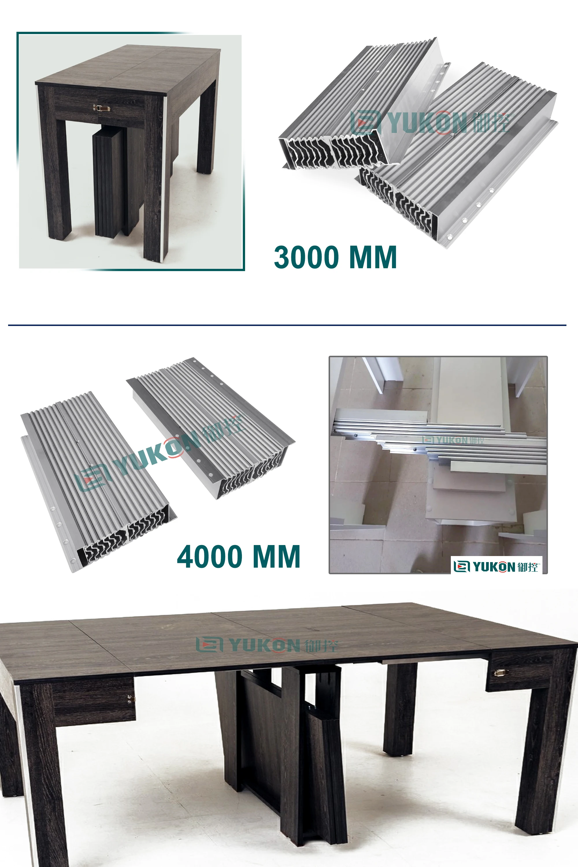 Telescopic Dining Room Extendable Table Slide Mechanism Buy