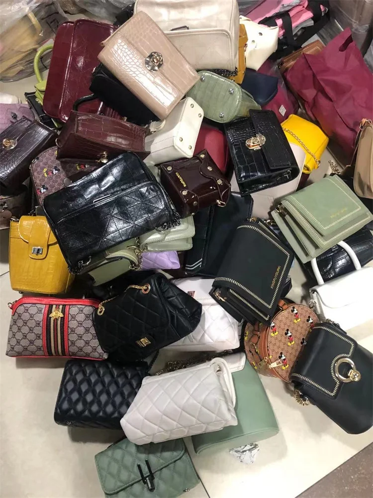 Orignal And Clean Used Lady Handbags Colorful Used Clothing And Bags ...
