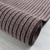 Tapis de porte d'entrée super absorbant Magic clean brun