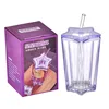 Cuadro de color morado degradado