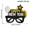 Palloncino con lettera e stella design Nero oro e argento