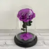 Classique violet et noir sans lampe et boîte-cadeau