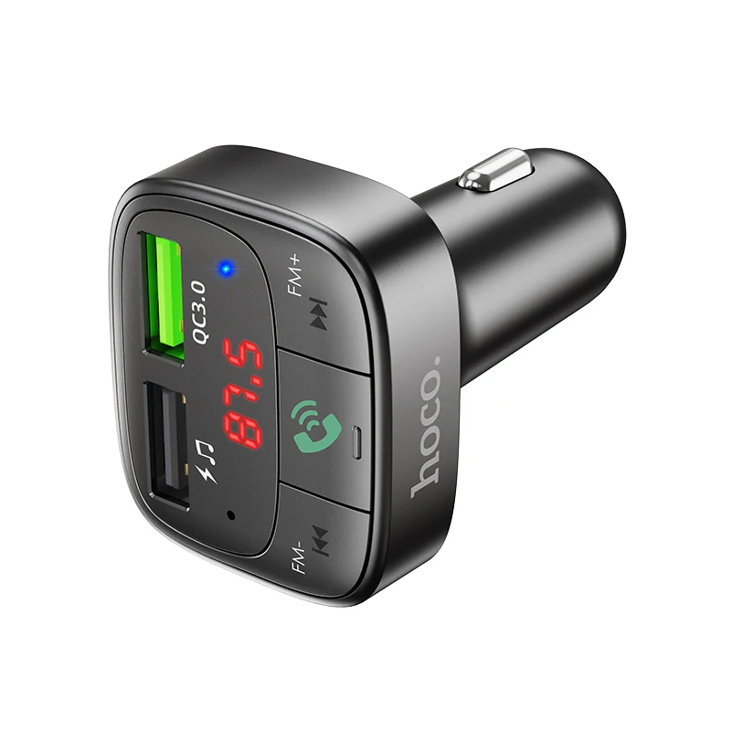HOCO E59 Dual USB Car Charger Bluetooth FM Transmitter 6