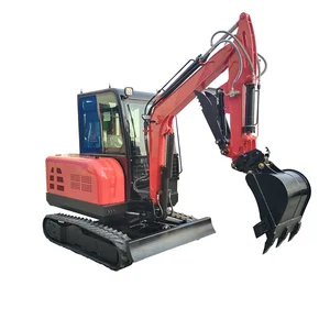 GMINT 2 Ton 3.5 Ton Bagger Excavator Mini Trencher Retail Excavators Rubber Tracked Mini Excavators