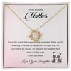 Card + Gold Necklace Black box