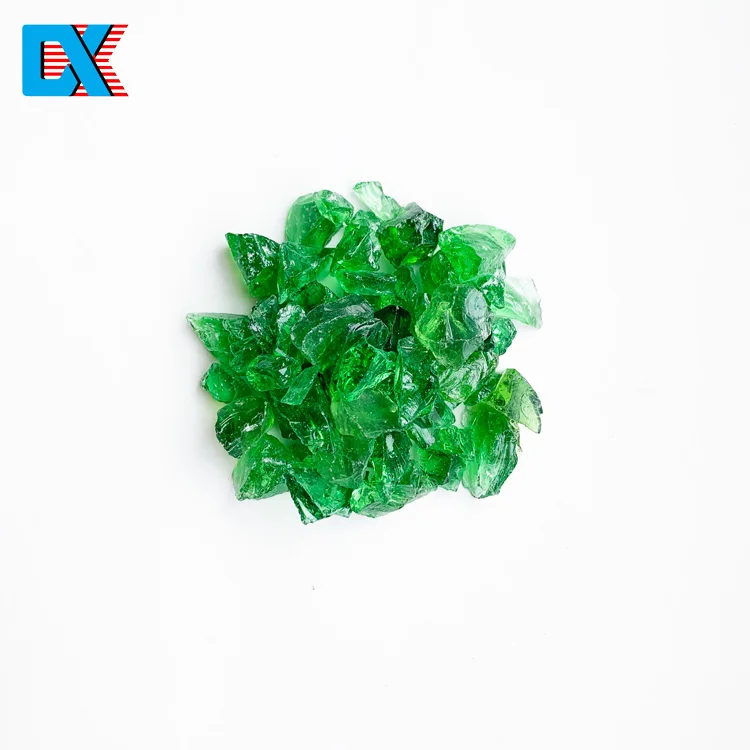 
China crushed recycled decorative broken color glass terrazzo sand 