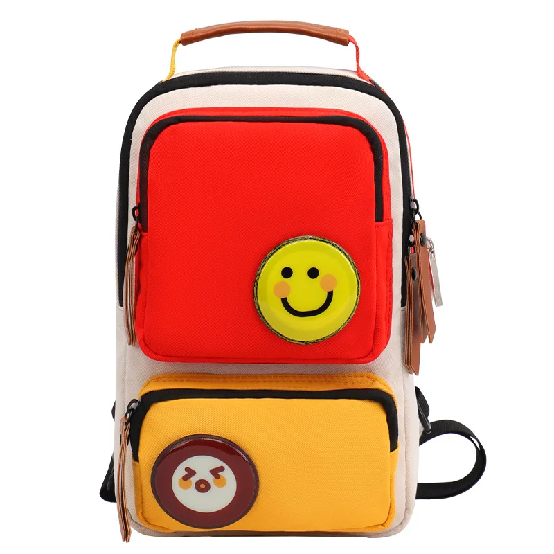 TINYAT Nieuwe Smiley Borstzak Groothandel Casuale Schoudertas Koppel Street Fashion Sport Crossbody Tas