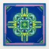 Tapete de Mahjong Azul