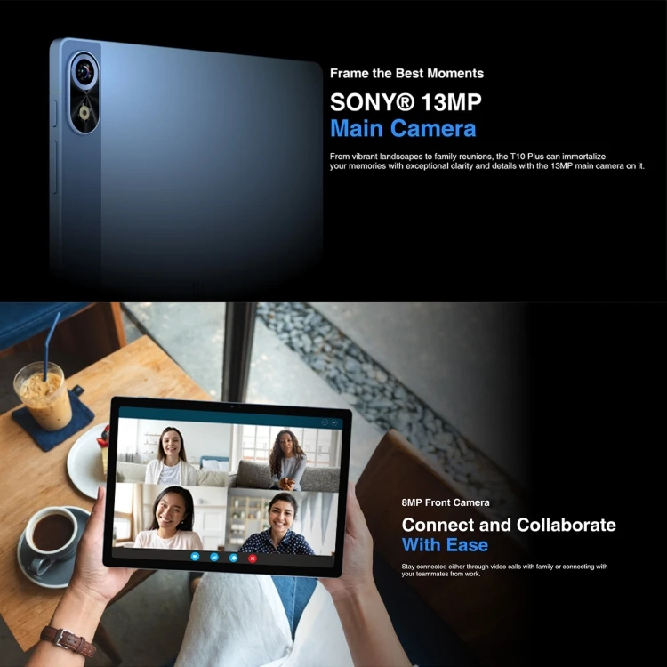 DOOGEE T10 Plus Tablet PC - 10.51 Inch Android 13 Tablet
