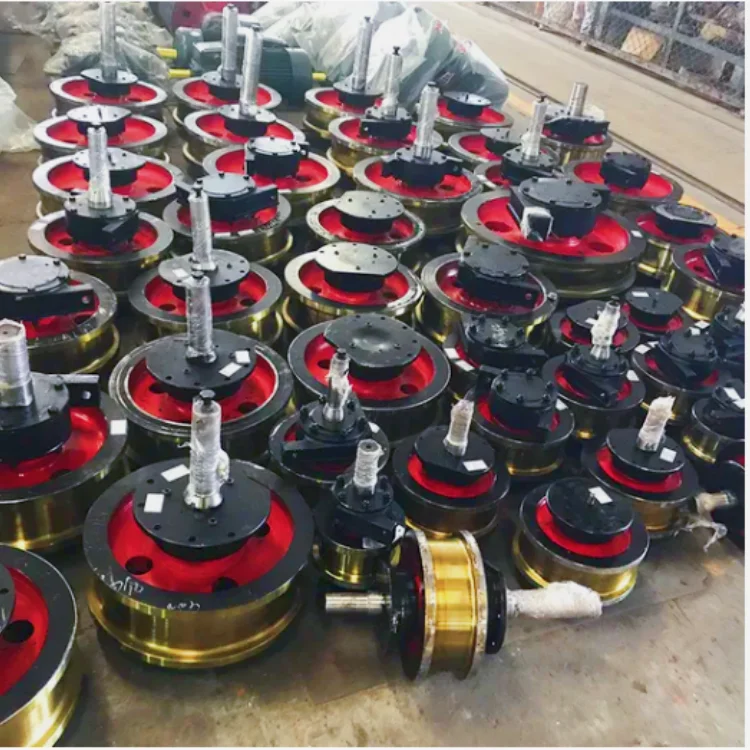 High Precision Wheel Forging Steel Wheels Overhead Crane and Crane Rail Wheel