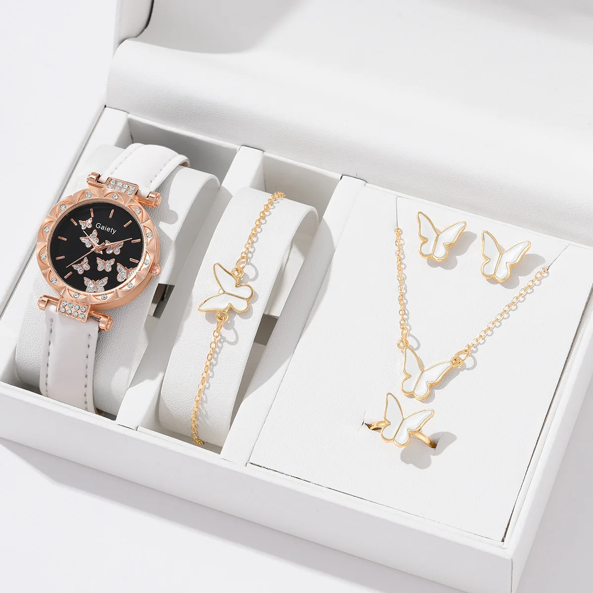 Watch and store necklace set