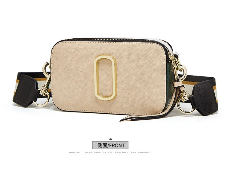 Fashion all-in-one one -shoulder cross-body wide shoulder strap camera bag multi-color optional spring and summer female bag