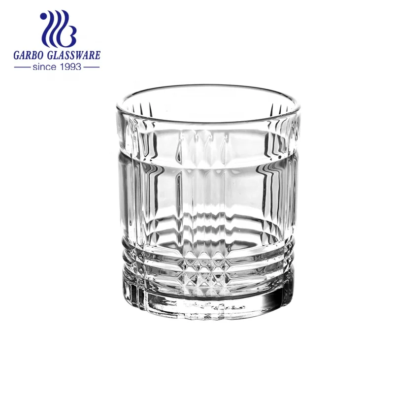 Стеклянные чашки для виски 11 унций, домашняя посуда под заказ, стаканы для чая, молока, воды, украшение для ресторана, оптовая продажа