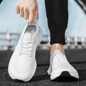 Thick Sole for Added Enlarged Tongue for Wind and Sand protection Elastic Lightweight Non-slip Athletic Shoes