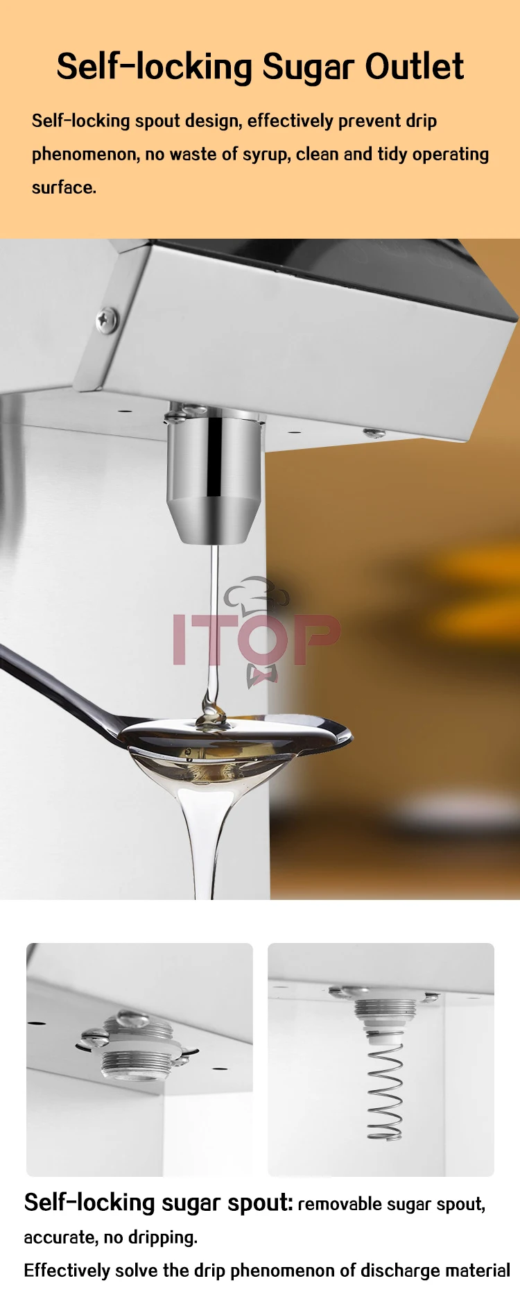 Stainless Steel Syrup Dosing Machine 8l Bubble Tea Fructose Dosing
