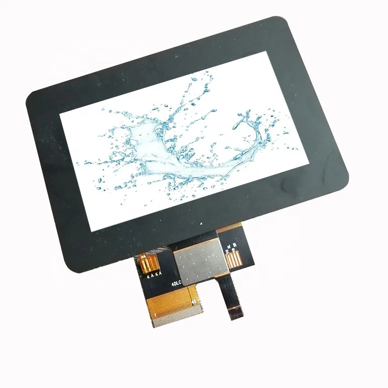 4.3 inch TFT LCD Display IPS Model 480x272 Resolution RGB Interface with resistive Touch Screen 