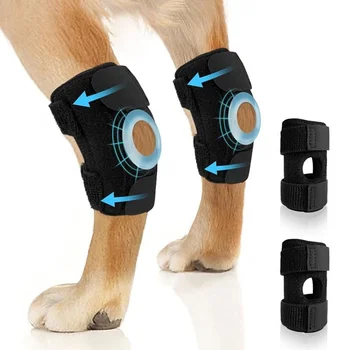 Pet Dog Knee Pads for Leg & ACL Ligament Joint Dislocation Auxiliary Rehabilitation Protection from Cat for Living Room Use