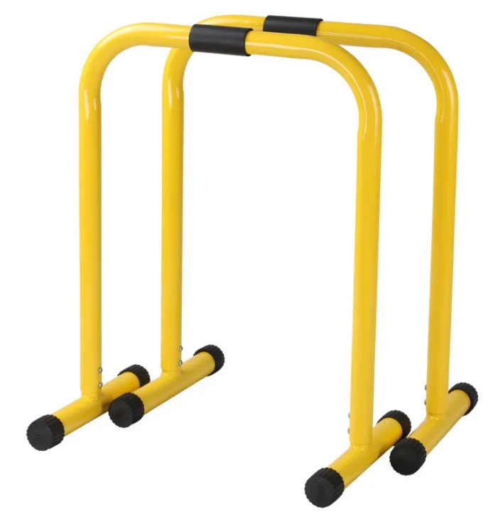 Portable Home Fitness Bar Dip Stand for Bodyweight Parallel Chest Tricep Workout Free Weights Pull up Exercise Station