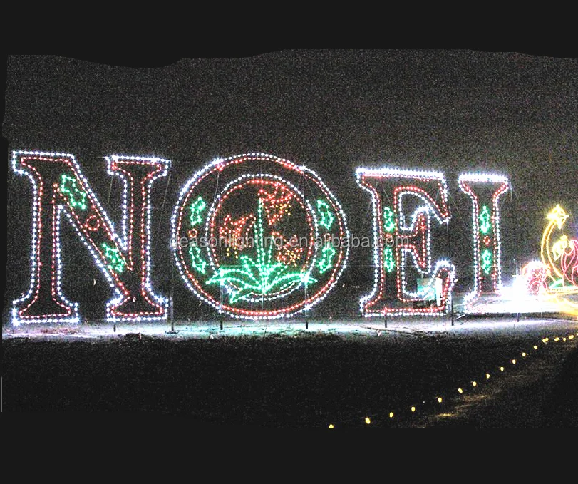 Noel Christmas Lighted Sign Buy Lighted Noel Sign,Noel Led Sign,Led