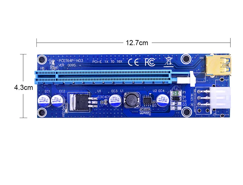 If you are searching for a supplier of a product with perfect quality control and highly competitive prices, which gives you an advantage in expanding your local market, then contact us now!  Competitive suppliers of  Pcie VER009S PCI-E 1X to 16X Riser Ver 009s Card Extender Express Adapter USB 3.0 Cable Power Gpu Pci Riser 009s