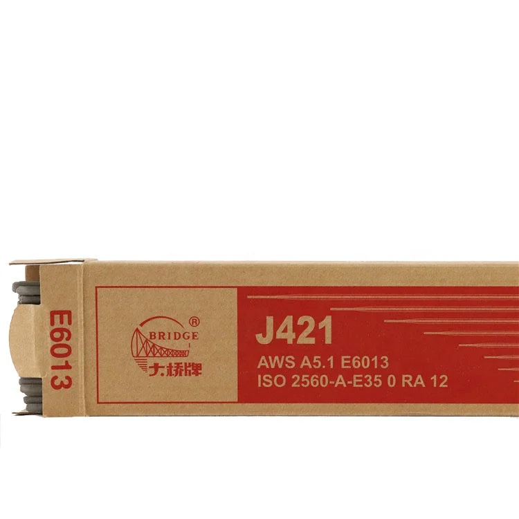 BRIDGE brand AWS E6013 J421 2.5mm 3.2mm 4.0mm Carbon Steel electrode Welding rods