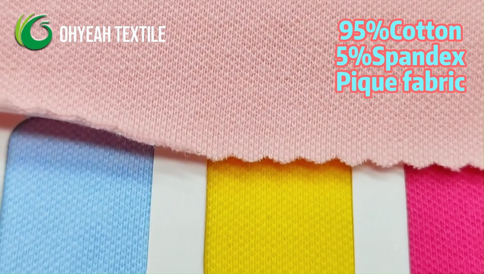 4way Stretch Wicking Soft Knit Fabric for Polo Shirts