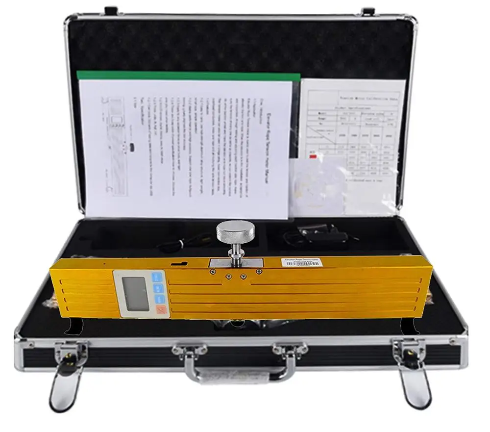 Elevator Rope Tension Meter Steel Rope Tensiometer High Precision