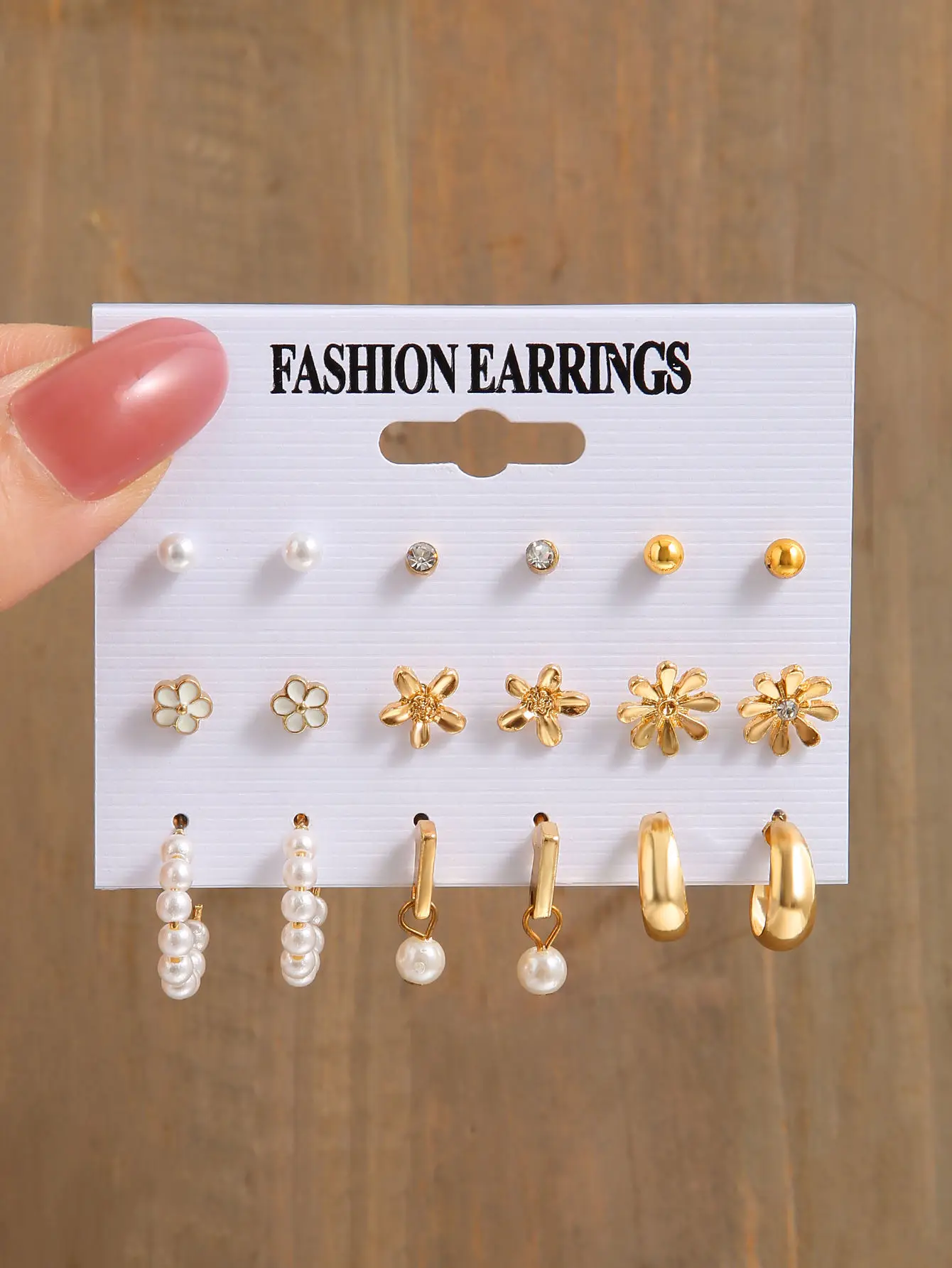 Bulk Wholesale Earrings Acrylic Earrings Gold Drip Heart Butterfly Ring