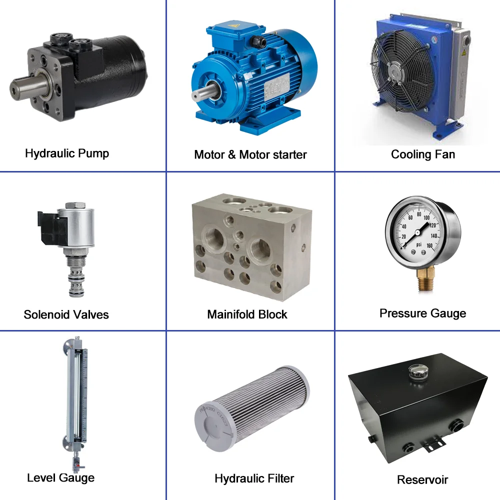 50 Gpm Diesel Engine Drive Powered Hydraulic Power Unit For Sale Yanmar