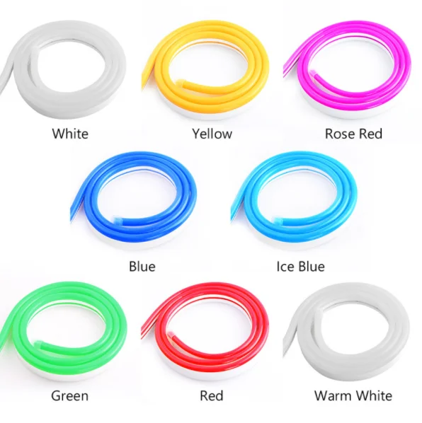Led Neon Strip 12v Different Colors Available Silicone Led Neon Flex