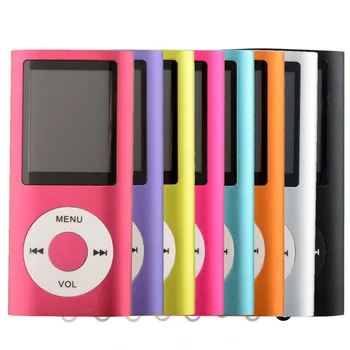 LED G4 Fm Radio Mp4 Video Players with Built-in Speaker Mp5 Player Voice Recorder Digital Audio Voice Recorder E