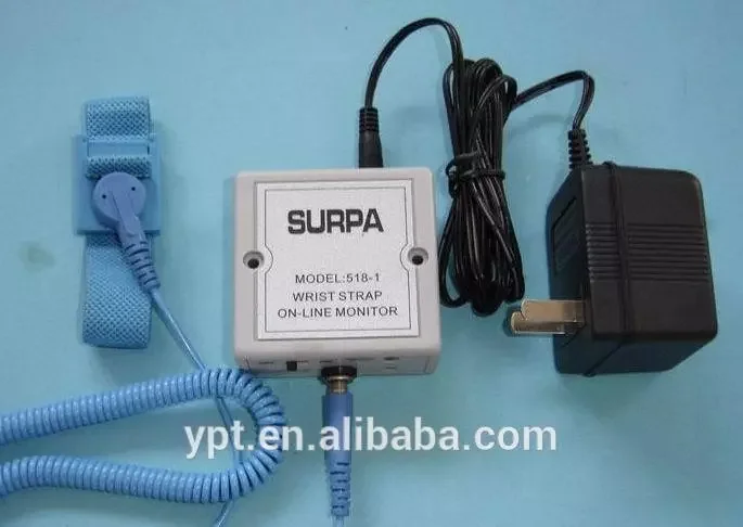 高精度 ESD リストバンド オンライン テスター /518-1 帯電防止リスト