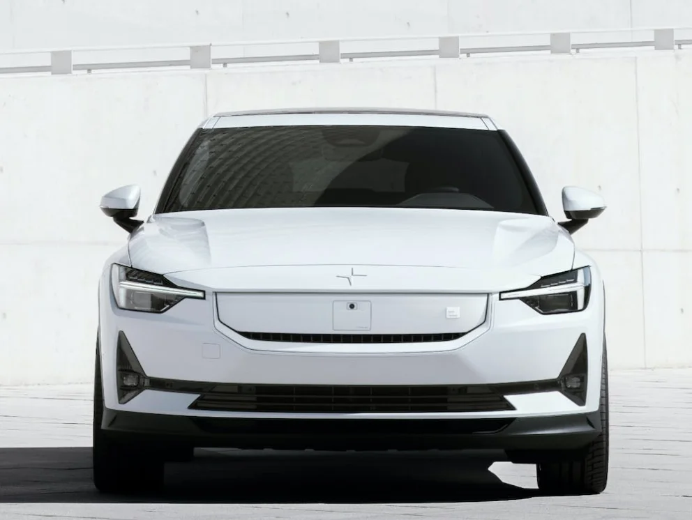 Long Range 450km Polestar 2 Electric Car Sedan With 300Kw Motor Power
