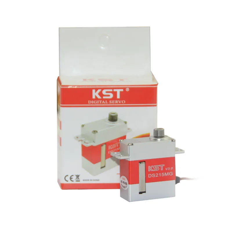 KST DS215MG V3.0 3.7kg Digital Coreless Swashplate CNC Servo for 450 380 480 500 RC Helicopter