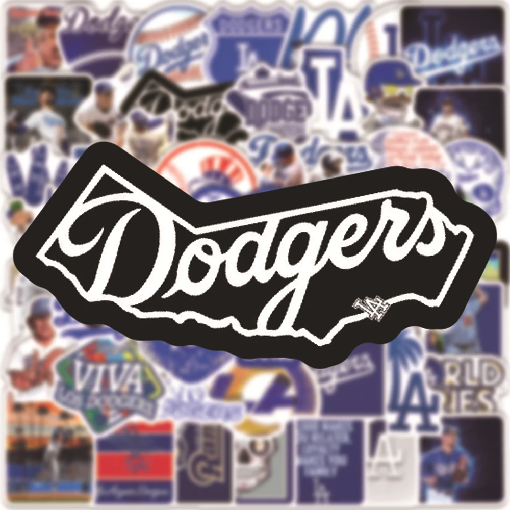 Los Angeles Dodgers Stadium 3D Ballpark Scrapbook Sticker – Sports