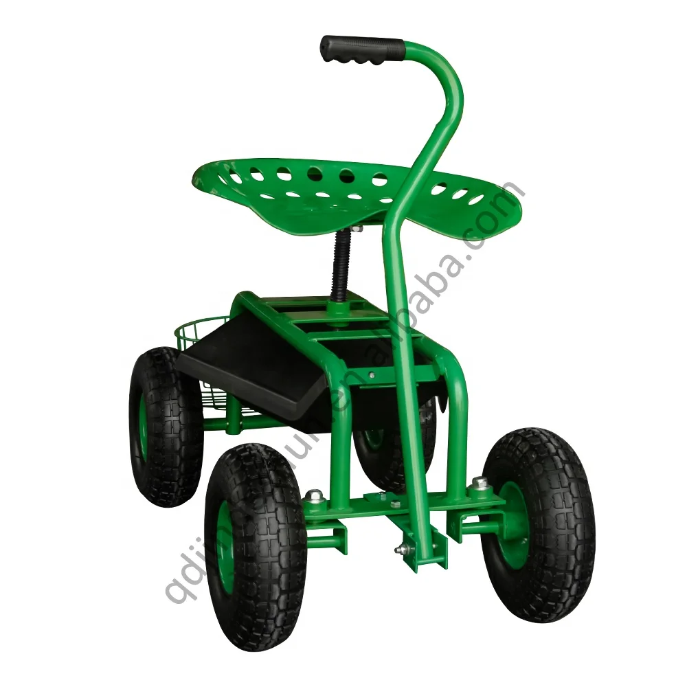 High Quality Kinde Gardening Seat Plant Hand Trolley Outdoor Rolling ...