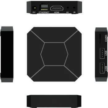 Smart Android TV Box Q5 2GB 8GB Allwinner H616 5G Wifi BT Voice Remote androidtv box Set-Top Box TX10 pro