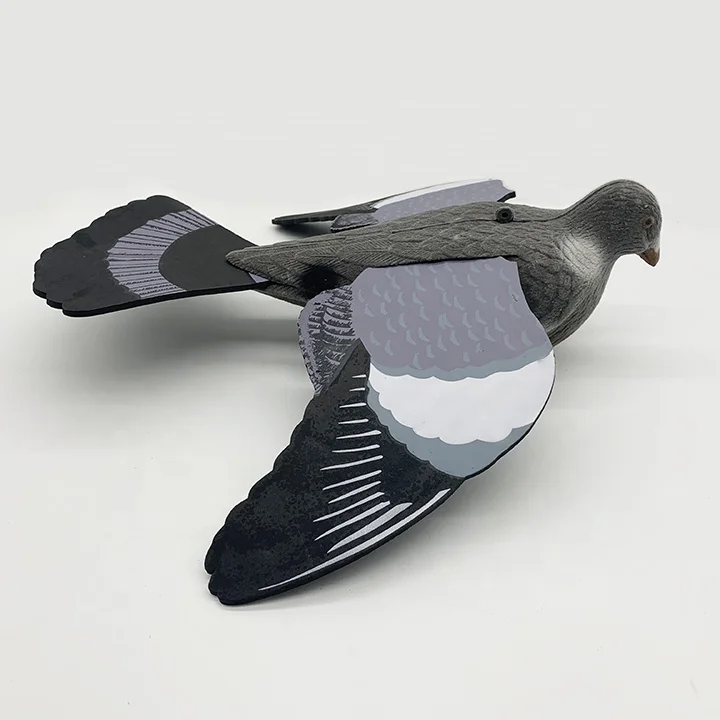 Flying  Plastic Hunting Pigeon Decoy  to Scare Bird