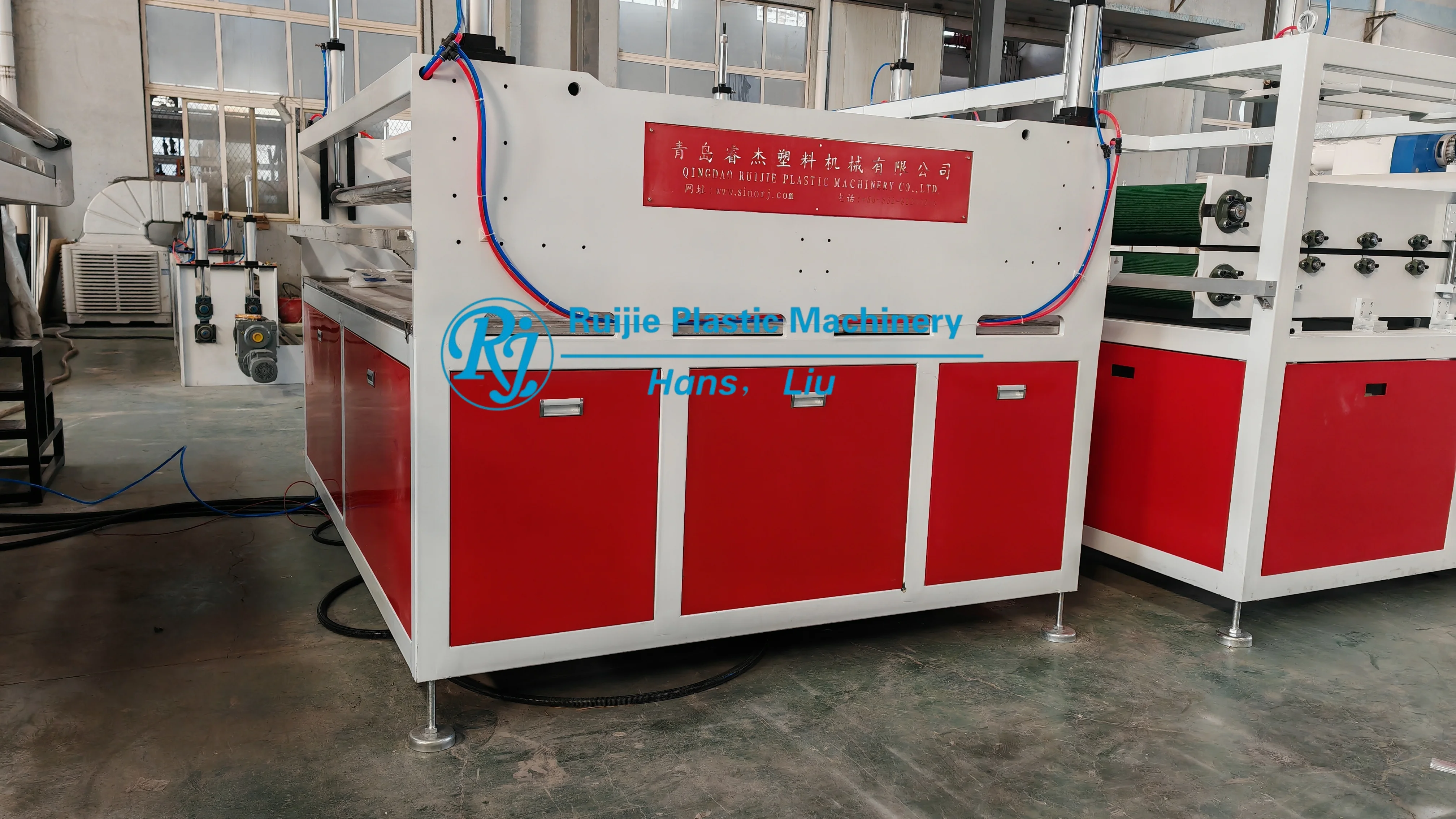 RUIJIE High Polymer Mattress Extuder Making Machine with Core PLC POE PP PET PE Anchor Sheet