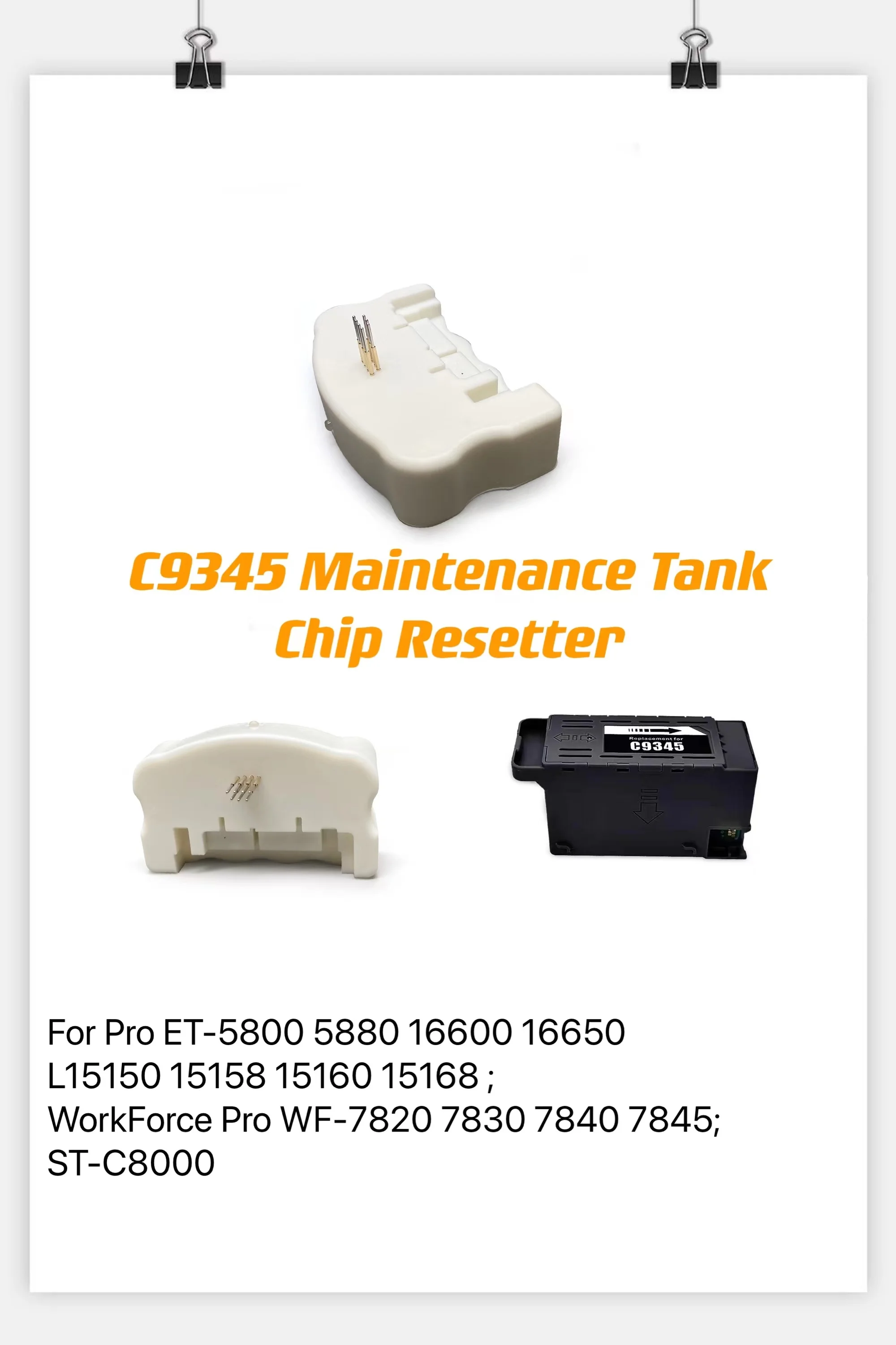 C9345 Epson Maintenance Box Chip Resetter For Epson L15150 | Epson - View #9