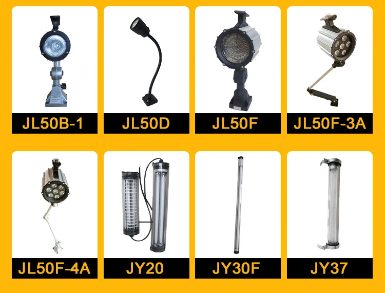 CNC Machine Tool Halogen Lamp Work Light for Tool Machine