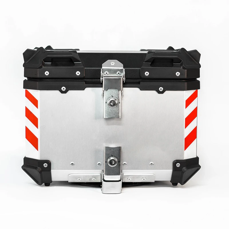 AP03 65L Aluminum Waterproof Motorcycle Top Case, Trunk Tail Box With Security Lock For Luggage (black) I.571958904 - View #14