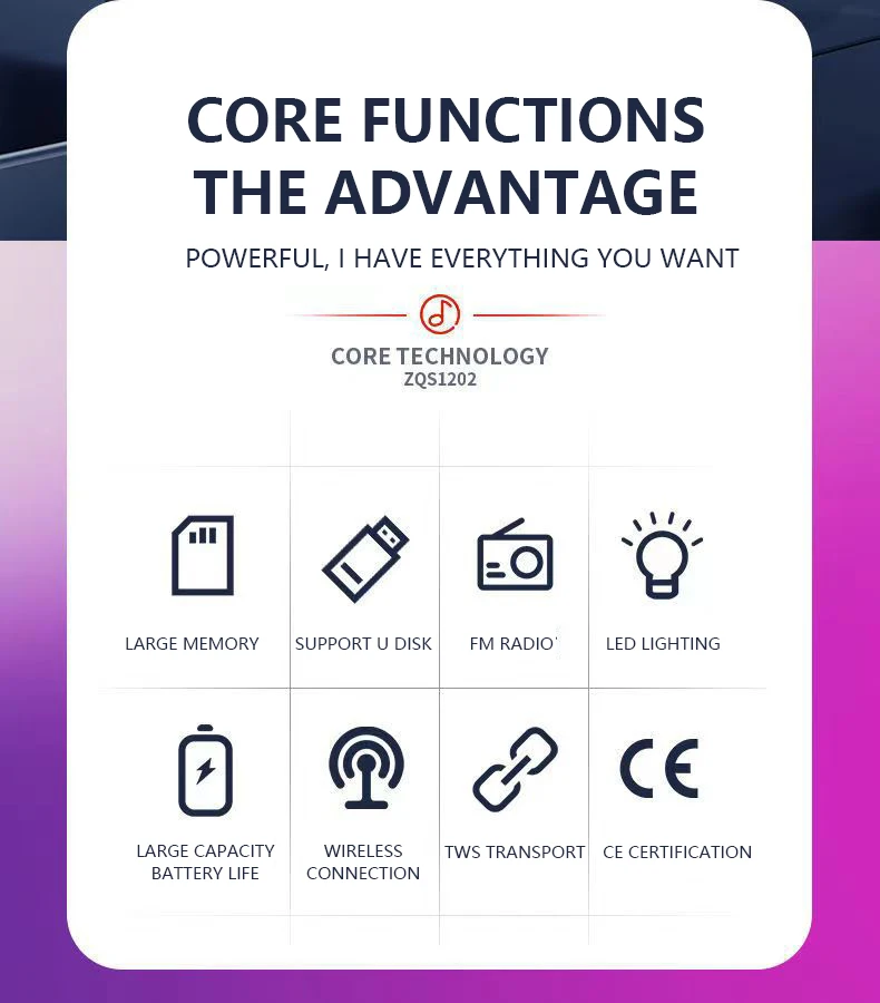 LED Light Portable Bluetooth Speaker Wireless Bass Column Waterproof Outdoor USB Speakers Support AUX TF Subwoofer