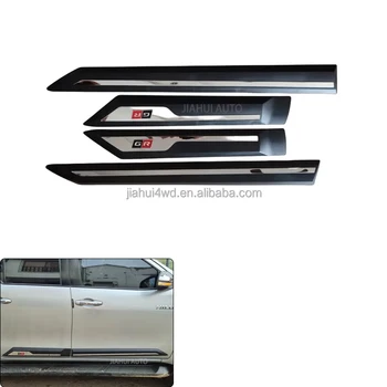 For Toyota Revo Rocco Rogue 2016 - 2023 GR Side Doors Cladding Molding Trim Guard Body Moulding